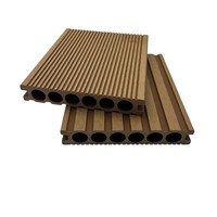 Planche de terrasse composite WPC co-extrudée antidérapante, imitation bois, imperméable, pour extérieur, directement de l'usine