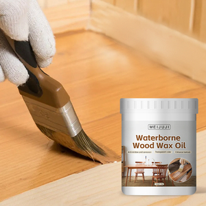 Olio Protettivo per Legno da Esterno, <span class=keywords><strong>Trasparente</strong></span>, Resistente alle Intemperie e ai Raggi UV, Vernice Anticorrosione e Impermeabile per Legno Massello - Product Image 3