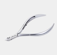 Coupe-cuticules électrique personnalisé avec logo Nghia, ensemble d'outils de pédicure et de manucure, acier inoxydable, produit de beauté et de soins personnels