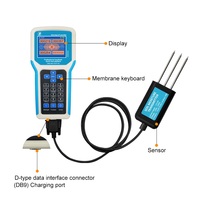 Analyseur de sol portable Hedao JXBS-3001-SCY-PT, testeur de sol NPK, testeur de nutriments du sol, testeur de pH NPK EC TEMP/HUMI