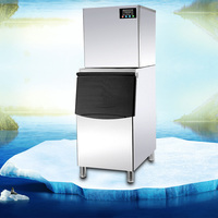 Machine à glace transparente commerciale, 220kg, économie d'énergie, appareil à glace instantané pour vente