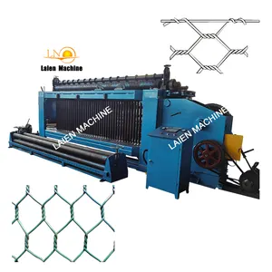 Hexagonal Gabion wire mesh netting machine production line for gabion mesh