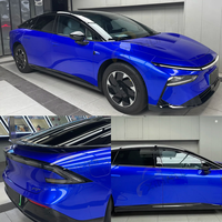 Film de protection de peinture TPU bleu changeant de couleur, anti-rayures, auto-réparateur, brillant, 7,5 mil, 1,52x15M, rouleau en gros XINHUI