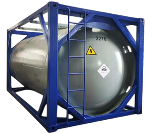 Conteneur ISO T50 pour gaz de pétrole liquéfié, 40 pieds, <span class=keywords><strong>transport</strong></span> portable ou <span class=keywords><strong>routier</strong></span>, UN1075 (gaz de cuisson isobutane DEM), 24 kl, 42 kl - Product Image 6