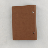 Carnet à anneaux B5 en cuir PU avec logo personnalisé et pages intérieures imprimées sur mesure – Cadeau promotionnel pour entreprise et bureau