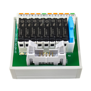 8-kênh 24VDC Plug-in <span class=keywords><strong>Relay</strong></span> module với OX sừng nối 1NO chuyển đổi thiết bị điện - Product Image 2