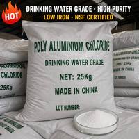 Chlorure de polyaluminium blanc PAC de haute pureté, norme pour l'eau potable
