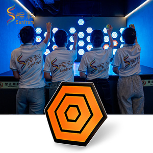 Lumière murale interactive pour jeux, LED RGB IP55, avec contrôle DMX512 pour salles de jeux - Product Image 1