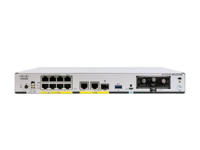 Routeur d'entreprise fiable Cisco C1121X-8P Cisco ISR série 1100 avec 2 interfaces Gigabit Ethernet WAN pour le haut débit MPLS et les services WAN