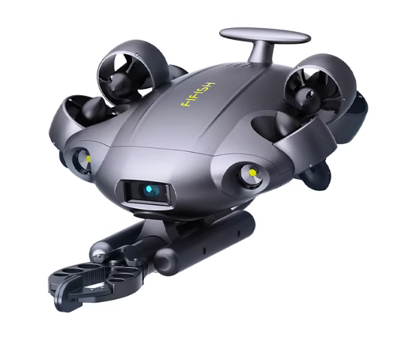 FIFISH V6 EXPERT Professional Underwater Drone 4K UHD Camera ROV with Robotic Arm 100m Depth Sea Inspection Robot