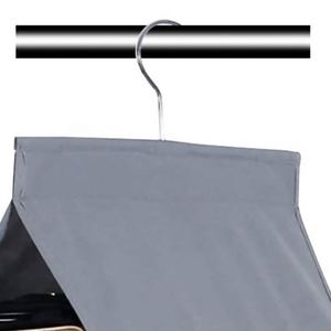 Nouvel Organisateur de Placard Suspendu à 4 Étagères en Maille avec Housse Anti-Poussière pour Rangement Domestique - Product Image 3