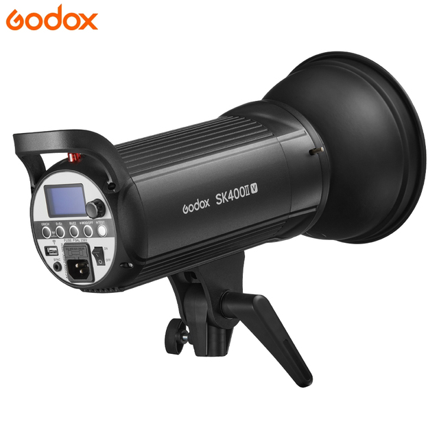 Godox SK400II V 400W Photo Studio Flash Strobe LED Light With 2.4G Wireless System with Bowens Mount Photography for Studio Room