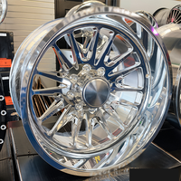 Jantes H Type Deep Dish Polies Tout-Terrain 22*14 24*14 26*12 26*14 6x139.7 6x135 8x170 Forgées pour Jeep Wrangler JK