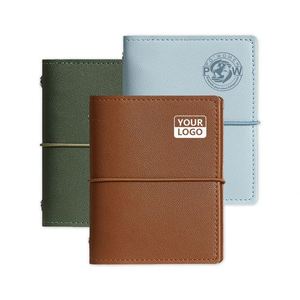 Customized Business Gifts Pu Leather Notepad Spiral <b>Diary</b> Mini Cute A5 Binder Handbook <b>Notebook</b> - Product Image 5