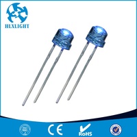 Diode LED DIP de qualité supérieure, type chapeau de paille, 5mmx4.5mm, longue durée de vie, lumière bleue, CRI 90, dimmable