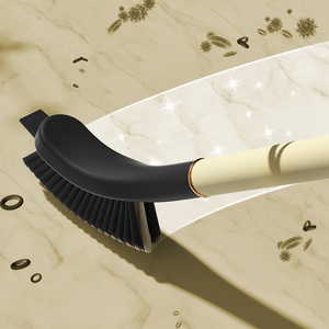 Cepillo de limpieza de cerdas duras para ranuras, cepillo multiusos de cerdas duras para limpiar ranuras de cocina, ventanas y rieles de puertas correderas - Product Image 4