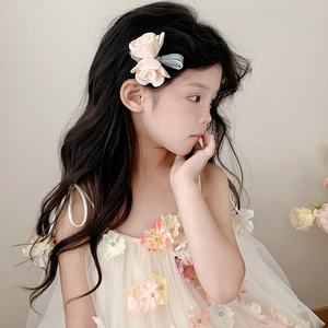 Pinces à cheveux mignonnes fleurs douces pour bébés filles <span class=keywords><strong>Kawaii</strong></span> Alligators élégants pour enfants enfants adolescents accessoires de cheveux en Stock déco - Product Image 2