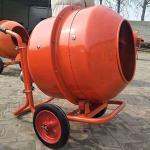 Mezcladora de Concreto Portátil de Fábrica, Mini Mezcladora de Concreto Móvil de 200L, Diseño Portátil, Ideal para Obra - Product Image 1