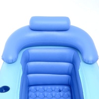 Haute Densité PVC Sauna Maison Baignoire Portable Adultes Gonflable Baignoire Extérieure