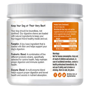 Probiotiques à mâcher personnalisés de marque privée pour chiens Supplément de santé intestinale pour animaux de compagnie Supplément fonctionnel pour chien à mâcher souple - Product Image 2