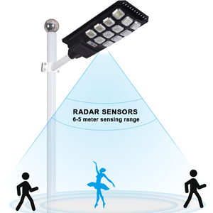 Đèn Pin 200W 300W 400W Đèn Đường Năng Lượng Mặt Trời Tích Hợp Tất Cả Trong 1 Có Thể Điều Chỉnh Độ Sáng Ngoài Trời Với Điều Khiển Từ Xa - Product Image 2