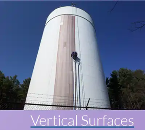 La grenailleuse verticale nettoie efficacement les réservoirs d'huile/tours éoliennes/murs - Product Image 2