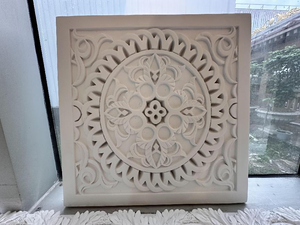 Maßge schneiderte GFRG Gips Wand paneel Feuerfeste Gips Bas <span class=keywords><strong>Relief</strong></span> im orientalischen Stil für Hotel & Haus Dekor - Product Image 4