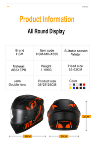 Casco de Motocicleta Integral Iron Man Smart Kyt <span class=keywords><strong>para</strong></span> Motocross con Visera - Product Image 6
