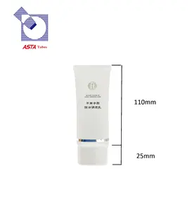D35 50g super ovale tubo cosmetico di plastica confezione BB crema per il viso contenitore crema