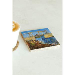 Ensemble de dessous-de-verre de la série Vincent Van Gogh, 132 motifs carrés, pour les entreprises, cadeau ou promotion - Product Image 2