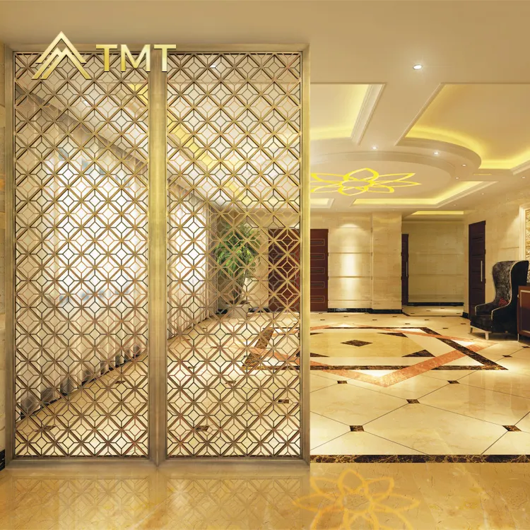Genuine Low Price Stainless Steel Partition Wall Room Divider Partition Panel Room Divider Screen