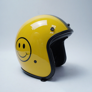 <span class=keywords><strong>Casque</strong></span> ouvert vintage cool à coque lisse et visière <span class=keywords><strong>amovible</strong></span> pour Cafe Racer, Cruiser et conduite quotidienne - Product Image 5