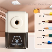 Produits Tendances 2026 Nouveautés Magnifique Taille-crayon Amusant en Forme de Dessin Animé pour Enseignants, Vente en Gros pour Récompenses Étudiantes