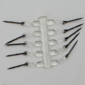 Cebo de Metal, accesorios de pesca de carpa, pasador de Boilie con goma transparente, aparejo de pelo Ronnie de maíz, aparejo alimentador de carpa - Product Image 6