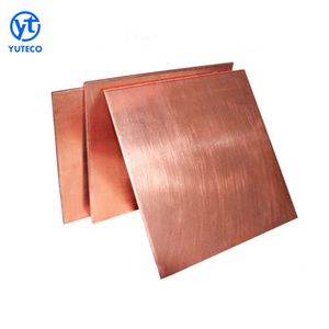 Lastra di <span class=keywords><strong>Rame</strong></span> Rosso Puro al 99% Spessore 1mm 2mm 3mm 4mm C10100 C10200 C10300, Fogli di Ottone con Servizio di Taglio - Product Image 1