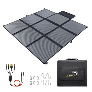 Lvyuan 300w 12v Mono Portable Batterie Chargeing <span class=keywords><strong>Panneau</strong></span> <span class=keywords><strong>Solaire</strong></span> Camping <span class=keywords><strong>Panneau</strong></span> <span class=keywords><strong>Solaire</strong></span> Pliable Pour Rv Hors Réseau Vivre - Product Image 2