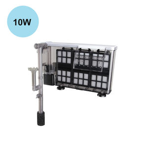 AC110V 220V ถังตู้ปลาขนาดเล็ก3นิ้วตัวกรองตู้ปลาแบบแขวนภายนอกตัวกรองไฟฟ้าที่กรองแบบปั๊มอากาศสำหรับตู้ปลาน้ำตกภายนอก - Product Image 5