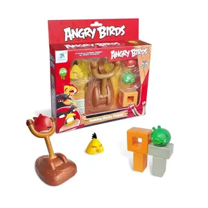 Bird Angry Building Blocks Toys Red Blues Chuck Matilda Minion Pigs Bird Angry Action Figures Shooting Game Toy