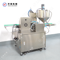 Machine de remplissage de crème de confiture de crème et de chocolat de remplissage de fondant de cire de gelée de bougie de cheveux de remplissage de mélange de chauffage