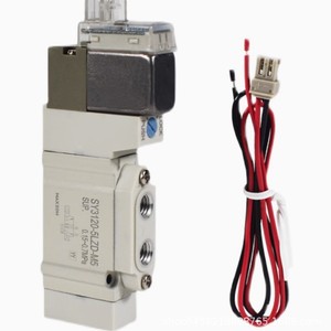 SMC SY5120-5LZD-01 โซลินอยด์วาล์วสามตำแหน่งห้าทิศทาง 0.15-0.7MPa ผลิตในประเทศญี่ปุ่น - Product Image 3