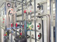 4000LPH sistem perawatan Air Ultra murni sistem RO terkemas tanaman air portabel untuk AdBlue Industrial