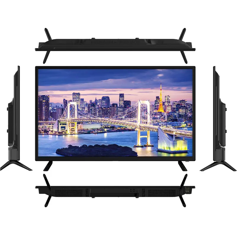 LEDテレビOEM工場卸売格安価格32 " - 55" フラットスクリーンテレビ55インチスマートテレビ4KウルトラHD液晶テレビ