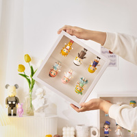 Vitrine pour figurines Mini Funko Pop Anti-poussière Transparente Murale ou de bureau 5 couches de rangement Mini jouets