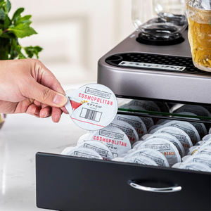 Support pour capsules de <span class=keywords><strong>cocktail</strong></span> <span class=keywords><strong>Bartesian</strong></span> en verre, 40 pièces, support pour capsules de café, support pour capsules de <span class=keywords><strong>cocktail</strong></span> - Product Image 5