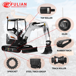 חלקי תחתית למחפר מיני, 21 שיניים, 12 חורים, עבור גלגל שיניים X337/X341/X435, מותג FL, פלדת סגסוגת ברמה גבוהה - Product Image 2