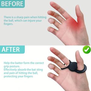 Protector de Pulgar de Silicona Suave con Logotipo Personalizado para Béisbol y Sóftbol, Prevención de Bollos, Accesorios de Béisbol, Ayuda para el Entrenamiento de Bateadores - Product Image 4