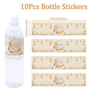 Etiquetas Personalizadas para Botellas de <span class=keywords><strong>Agua</strong></span>, Etiquetas Adhesivas para Botellas de Jugo de Plástico, Etiquetas para Botellas para Bodas, Fiestas Empresariales - Product Image 5