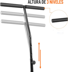 Trampolino da ginnastica portatile con barra regolabile sicura per interni per adulti <span class=keywords><strong>Mini</strong></span> trampolino pieghevole Fitness - Product Image 2