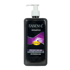 Fabienne 500 ml <b>Shampoo</b> for Colored Dry and Oily Hair for Scalp Care Root Volume Strength Softness and Silky Shine Export Supply - Product Image 2