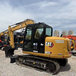 Excavadora CAT 307E2 de segunda mano en stock, sistema hidráulico estable, miniexcavadora Caterpillar de 7 toneladas para proyectos de ingeniería - Product Image 3